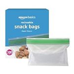 Amazon Basics Snack Storage Bags, 3