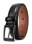 CHAOREN Mens Belts Leather, 1 1/8" Belts Men Dress Belt, Companion to Mens Shoes