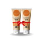 AHASKIN Skin Brightening Cream With SPF 30 |No Paraben, Silicone, Mineral oil And No Synthetic Fragrance (50g+50g))