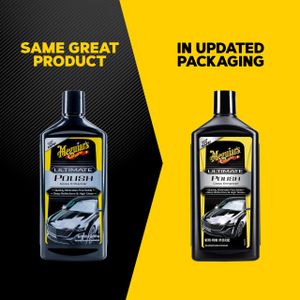 Meguiar's Ultimate Car Polish Pre-Wax Glaze 473ml – Deep Gloss Finish