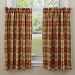 Park Designs Saffron Window Treatment Tier, 72 x36