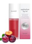 NOONI Korean Lip Oil - Appleplum | Gift, Moisturizing, Glowing, Revitalizing, and Tinting for Dry Lips with Apple Seed Oil and Kakaduplum Extract, [Deep Red] 0.12 Fl Oz