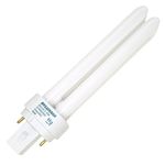 Sylvania 10 Pack 21110 CF18DD/835/ECO 18-Watt 3500K 2-Pin Double Tube Compact Fluorescent Lamp, White