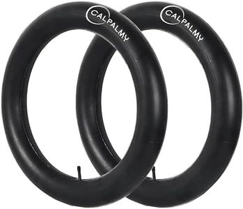 CalPalmy 20x4” Inner Tubes (2-Pack) - Fat Tire Tubes for Mountain Bikes and E-Bikes Inner Tubes with 32mm Schrader Valve Includes Lever Black