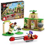 LEGO Star Wars Tenoo Jedi Temple 75358 Building Toy with Kai Brightstar and Yoda Figures, Star Wars Toy Starter Set with Easy and Playful Builds, Birthday Gift for 4 Year Olds