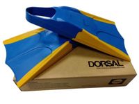 DORSAL Bodyboard Floating Swimfins (Flippers) 7-8 Blue/Yellow