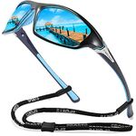 Sports Polarized Sunglasses For Men Cycling Driving Fishing 100% UV Protection