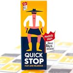 QUICKSTOP | Card Game for Family and Friends | Fast and Hilarious | 2-7 players | Party Game for Adults and Kids 10+ | 30 minutes Playing Time