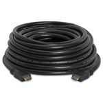 Cmple - High Speed HDMI Cable 25 FT for in-Wall Installation with 4K 60Hz, Ethernet, 2160p, 3D, HDR (ARC), Ultra HD - 25 Feet, Black