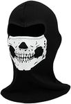 COD Ghost Mask Skull Balaclava Skeleton Cosply Costume Mask Knitted Windproof Warmer Face Skull Balaclava Skull Mask for Bike Skateboard Motorcycle Snowboard Outdoor Sport, Style A