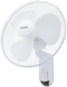 Goldair Wall Fan with Remote, 40 cm