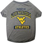 NCAA WEST Virginia University Dog T-Shirt, Medium