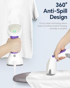 BEAUTURAL Portable Clothes Steamer – Handheld Fabric Garment Steamer