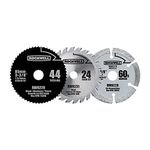 Rockwell RW9232K VersaCut Circular Saw Blade Set, 3-Piece