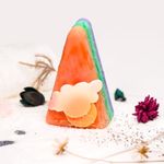 The Little Lookers Dessert Rainbow Pastry Soap 100% Organic & Handmade & Organc for Baby/Kids (100g, Pack Of 1)