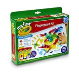 Crayola My First Fingerpaint Kit, Washable Paint, Gifts, Ages 1, 2, 3, 4, 5, Multicolor
