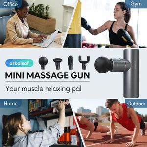 arboleaf Mini Massage Gun – Heat & Cold Therapy Handheld Massager