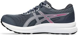 ASICS Women's Gel-Contend 8 Running Shoes, 9, Tarmac/Lilac HINT