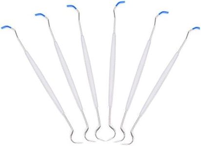 100pcs Disposable Dental Explorers Sterilized Double Ends Probe Hook Pick Stainless Steel Explorer