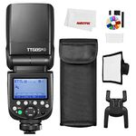 Godox TT685II-S TTL Speedlite High-Speed Sync,2.4G Wireless X System Compatible for Sony Flash A58 A7RII A7II A99 A9 A7R A6300