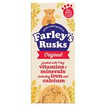 Farley's All Ages 4-6 Months Onwards Farley's Rusks Original 150g (Pack of 6 x 9s)