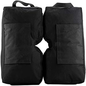 Bolsa de Peso de Paraguas Cuadrado para sombrilla de Patio 2 Piezas Desmontables Paraguas Cuadrados Peso Base para Cualquier Compensación Cantilever Paraguas de Patio Al Aire Libre Stand Replace