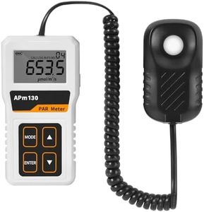 PAR Meter for LED Grow Lights,High Precision and Split Design PPFD Meter with 400-700nm Range，Par Light Meter for Plants and Greenhouse