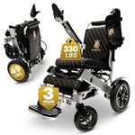 Majestic Electric Wheelchairs for Adults,Foldable Lightweight Electric Wheelchair,Light Weight Folding Power Chair for Seniors,Portable Motorized Wheelchair,Durable Ultra Light Wheel Chair