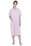 UNIFORM CRAFT Soft finish Back Open Patient Gown (XL, Plum)