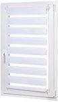 Amazon Basics Double layer rollo blind, White, 56 x 150 cm