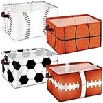 Bokon 4 Pcs Sports Ball Storage Bas