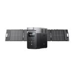 EcoFlow DELTA 2 Portable Power Station with 110W Solar Panel, 1-3kWh Expandable Capacity, LFP Battery, Fast Charging, Solar Generator for Backup Power, Camping & RVs