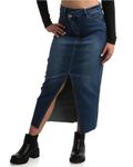 dollhouse Women's Skirt - Casual Denim Skirt with Pockets - Mini or Maxi Jean Skirt for Women (1-13), Zion Park (Long), 7