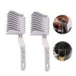 Fade Comb - Blend Friend Fade Comb - Professional Barber Comb, For Home or Salon or Professional Use，Barber Fade Combs，Barber Cutting Comb，Two handles are shipped randomly