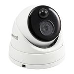 Swann SWNHD-886MSD-US 4K Resolution with PIR Motion Sensor and 130' of Night Vision Add-On Dome Camera, White