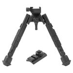 UTG TL-BP01-B Recon 360 TL Bipod, 7"-9" Center Height, Picatinny