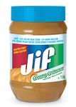 Jif Light Creamy Peanut Butter, Smooth & Creamy Texture, No Stir, 1kg Jar