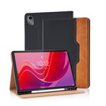 Aimigel Case for Lenovo Tab M11 11 Inch 2024 Cover (Model:TB370FU) Case Multi-Angle Viewing Stand with Hand Strap Tab M11 Case,Black