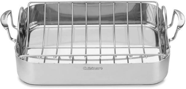 Cuisinart 16-Inch Roasting Pan – Stainless Steel Bakeware