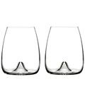 Waterford Elegance Stemless Wine Glass, Pair