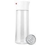 Whiskware Dressing Shaker with BlenderBall Wire Whisk, Tritan - C01396, White