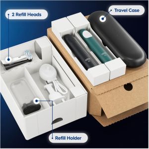 Oral-B iO2 Duo Electric Toothbrush Set – 2 Handles, Rechargeable