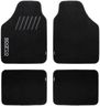 Sparco Car Mats, 4 Pieces, Amazon Exclusive, Durable Polyester with Heel Pad, Non-Slip, Easy to Install and Clean