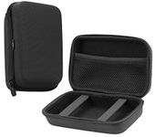 Navitech Grey Rubber Hard Carry Case Compatible With The Garmin DriveSmart 55 MT-D EU