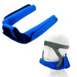 NATAKU CPAP Neck Pads,Comfort CPAP Headgear Neck Cushions for CPAP Headgear Straps,Ultra-Soft Fleece CPAP Mask Strap Covers for CPAP Masks Accessories & Supplies