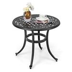 Costway Cast Aluminum Patio Table, 