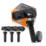 TPMS Sensor GM, 315MHZ Tire Pressure Monitoring Sensor for Buick Cadillac Chevrolet GMC,4 Pack Tire Pressure Sensor OE#13586335 13598771 13598772 13581558
