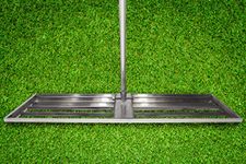 Varomorus Stainless Steel Lawn Level Tool with Handle for Grass Golf Field (42")