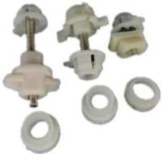 FEILIDAPARTS Headlight Adjusting Screw Adjuster Clip Set compatible with Vw Mk2 Golf Jetta