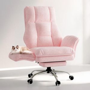 Big and Tall Office Chair, Flip Armrests for Pets & Cross Legged Sitting